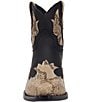 Dingo Men's Serpico Snake Embossed Leather Western Booties - Image 5