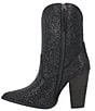 Color:Black - Image 4 - Neon Moon Rhinestone Embellished Leather Western Mid Boots