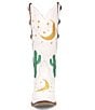 Dingo Pachita Embroidered Leather Western Boots, Color:White - Image 4