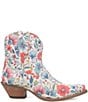 Color:White - Image 2 - Pixie Rose Leather Western Booties