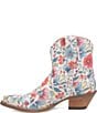 Color:White - Image 4 - Pixie Rose Leather Western Booties