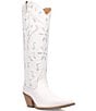 Color:White - Image 1 - Rhymin Leather Cut Out Western Boots