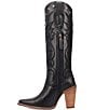 Dingo Rock N' Rebel Leather Studded Tall Western Boots - Image 4