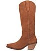 Color:Whiskey - Image 4 - Sweetwater Suede Tall Western Boots