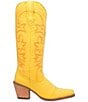 Color:Yellow - Image 2 - Texas Tornado Denim Tall Western Boots