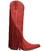 Dingo Walk West Leather Suede Fringe Western Tall Boots - Image 3