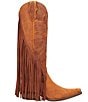 Dingo Walk West Leather Suede Fringe Western Tall Boots - Image 4