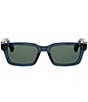 Dior Men's Dior Oblique S5I 53mm Rectangular Sunglasses - Image 2