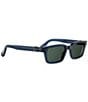 Dior Men's Dior Oblique S5I 53mm Rectangular Sunglasses - Image 3