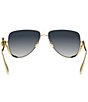 Dior Women's Dior Bow A2U 58mm Pilot Sunglasses - Image 6