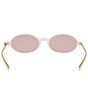Dior Women's Dior Bow R2I 53mm Oval Sunglasses - Image 6