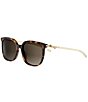 Dior Women's Dior Bow S1I 54mm Square Sunglasses - Image 1