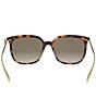 Dior Women's Dior Bow S1I 54mm Square Sunglasses - Image 6