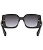 Dior Women's Dior Initials S2I 53mm Square Sunglasses - Image 5