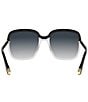 Dior Women's Dior TwinColors S1I 56mm Square Sunglasses - Image 6