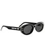 Dior Women's DiorPacific B4I 51mm Oval Sunglasses - Image 3