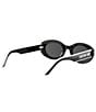 Dior Women's DiorPacific B4I 51mm Oval Sunglasses - Image 5