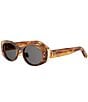 Dior Women's New Dior B1U 52mm Oval Sunglasses - Image 1