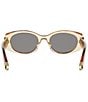 Dior Women's New Dior B1U 52mm Oval Sunglasses - Image 6