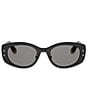 Dior Women's New Dior B1U 52mm Oval Sunglasses - Image 2