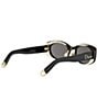 Dior Women's New Dior B1U 52mm Oval Sunglasses - Image 5