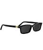 Dior Women's Petit CD S1I 54mm Rectangle Sunglasses - Image 3