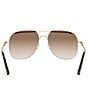 Dior Women's Petit CDA1U 56mm Square Sunglasses - Image 5