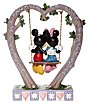 Jim Shore Disney Mickey & Minnie On Swing Figurine - Image 2