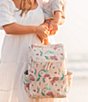 Color:Pink - Image 6 - Disney x Petunia Pickle Bottom Little Mermaid Ariel Method Backpack Diaper Bag & Changing Pad