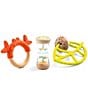 Djeco Baby White 3-Piece Teether & Rattle Set, Color:Multi - Image 2