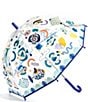 Djeco Fishes Color Changing Umbrella, Color:Clear - Image 2