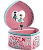 Djeco Spring Melody Treasure Box, Color:Pink - Image 2