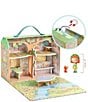 Djeco Tinyly Sylvia & Fox's House in the Forest Play Set - Image 2
