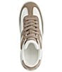 DKNY by Donna Karan Bethan Leather and Suede Lace Up Platform Sneakers - Image 4