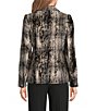 DKNY by Donna Karan Button Notch Collar Long Sleeve Jacket - Image 3