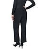 DKNY by Donna Karan Contrast Stitch Tab Flat Front High Rise Straight Leg Crop Coordinating Pants - Image 2