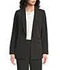 DKNY by Donna Karan Coordinating Pinstripe Commuter Blazer - Image 1