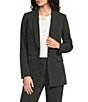 DKNY by Donna Karan Coordinating Pinstripe Commuter Blazer - Image 1