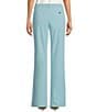 DKNY by Donna Karan Coordinating Tropical Modern Fit Flat Front Straight Leg Pants - Image 2