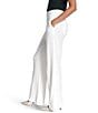 Donna Karan DKNY by Donna Karan Hacci Mere Wide Leg Pants, Color:Ivory - Image 3