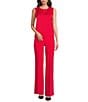 Donna Karan DKNY By Donna Karan Mix Media Sleeveless Top, Color:Watermelon Sugar - Image 3