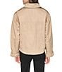 DKNY by Donna Karan Morningside Twill Notch Lapel Long Sleeve Moto Jacket - Image 2