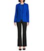 Donna Karan DKNY by Donna Karan Notch Lapel One-Button Jacket, Color:Classic Blue - Image 3