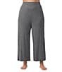 DKNY by Donna Karan Plus Size Solid Jersey Knit Cropped Coordinating Sleep Lounge Pants - Image 4