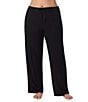 DKNY by Donna Karan Plus Solid Jersey Knit Coordinating Lounge Pants - Image 1