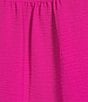 Donna Karan DKNY by Donna Karan Point Collar Roll-Tab Long Sleeve Button Front Shirt, Color:Fuchsia - Image 5