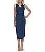 Donna Karan DKNY by Donna Karan Sleevless Ruched Sheath Dress,New Products : American Fashion Style Bags On Sale