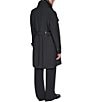DKNY by Donna Karan Softshell Stand Collar Asymmetrical Zip Trench Coat - Image 2