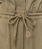 Donna Karan DKNY by Donna Karan Tumble Twill Sleeveless Utility Jumpsuit, Color:Pale Moss - Image 4