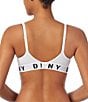 Color:White - Image 2 - Cozy Underwire Adjustable Strap T-Shirt Bra